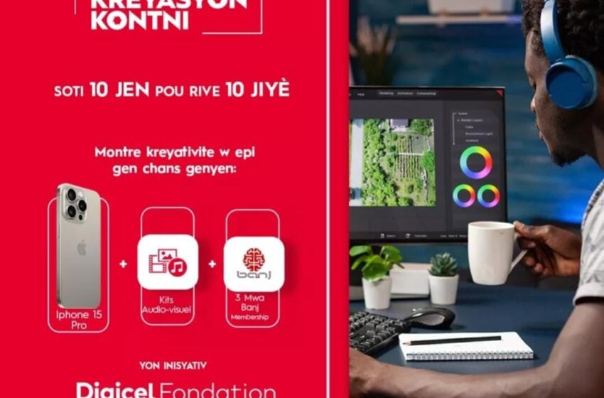  La Fondation Digicel et Banj lancent un concours de création de contenus