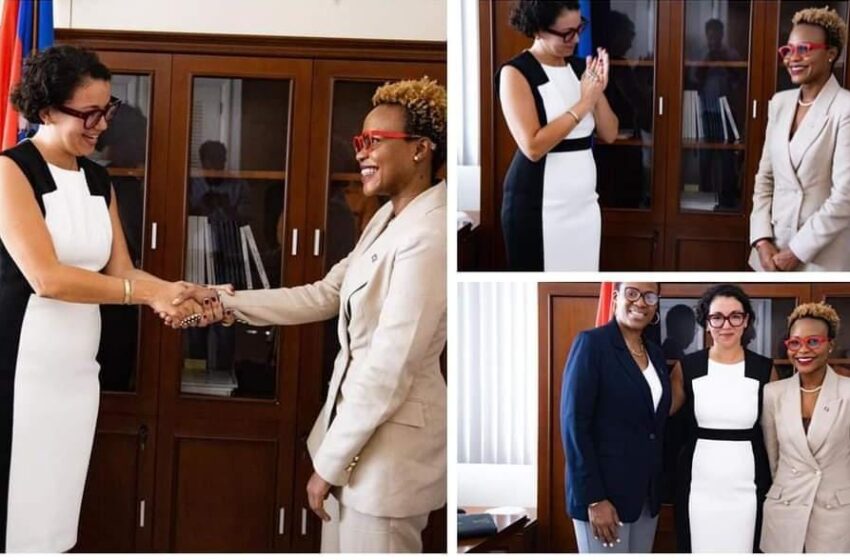  Winnie Hugot Gabriel directrice du cabinet de la ministre des haïtiens vivant à l’étranger